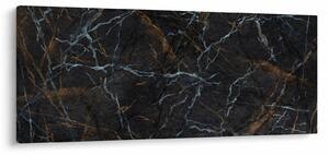 Obraz - Čierny mramor (120x50 cm)