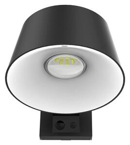 Viking - stmievateľné solárne nástenné LED svietidlo so senzorom LED/1W/3,7V IP44 4000K