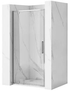 Rea - Sprchové dvere Rapid Swing - chróm/transparentné - 90x195 cm L/P