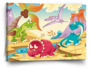 Sablio Obraz Dinosauri 5 - 60x40 cm