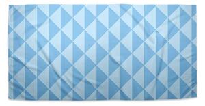 Sablio Uterák Modré obrátené pyramídy - 30x50 cm