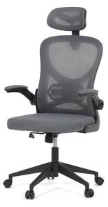 Kancelárska stolička sivá KA-K2021 GREY