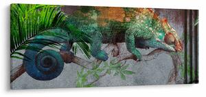 Obraz - Chameleon (120x50 cm)