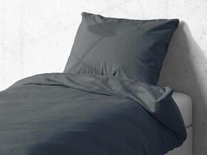 Detské bavlnené posteľné obliečky do postieľky Moni MO-011 Antracitové Do postieľky 90x120 a 40x60 cm