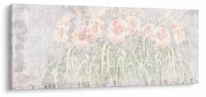 Obraz - Freska ľalií (120x50 cm)