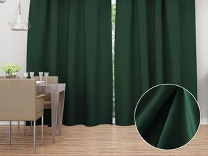 Biante Zamatový záves Velvet Prémium SVP-040 Lesná zelená - šírka 270 cm 270x200 cm