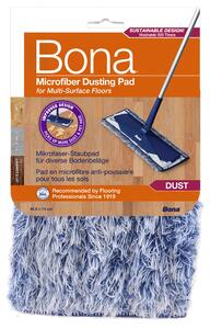Utierka Bona Dusting Pad, bielo-modrá k mopu
