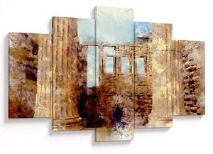 Obraz - Érechthéion, Atény, Grécko (150x105 cm)