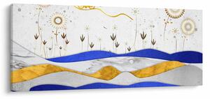 Obraz - Zlaté hory (120x50 cm)