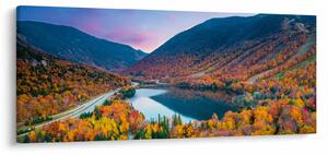 Obraz - White Mountain, New Hampshire, USA (120x50 cm)