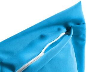 Biante Dekoračná obliečka na vankúš s lemom Rongo RG-021 Modrá 40 x 40 cm