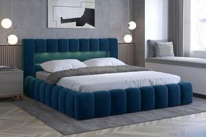 ELT, EGON 180x200 elegantná čalúnená posteľ s kovovým roštom