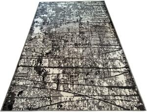 HU Sivý klasický koberec Shiraz Bcf Bodkovany-sivý Rozmer: 50x80 cm