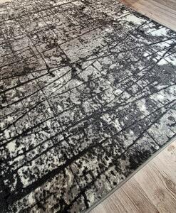 Klasický sivý koberec Shiraz BCF s bodkovaným vzorom Rozmer: 50x80 cm