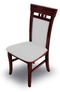 ALB, K12 čalúnená jedálenská stolička z masívneho dreva