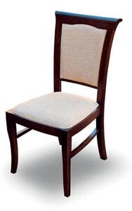 ALB, K14 čalúnená jedálenská stolička z masívneho dreva