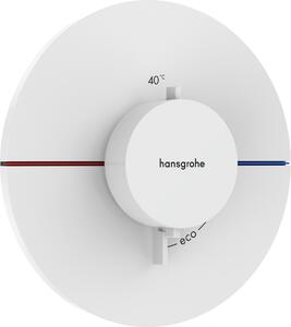 Hansgrohe ShowerSelect Comfort S, termostat pod omietku, biela matná, HAN-15559700