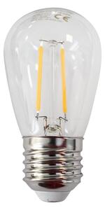 Dekoračná LED žiarovka E27 teplá 2700k 1w 70 lm
