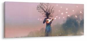 Obraz - Oživená príroda (120x50 cm)