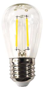 Dekoračná LED žiarovka E27 teplá 2700k 1,5w 100 lm