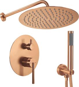 Podomietkový Sprchový Set REA ARGON Brush Copper