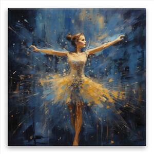Obraz na plátne - Baletka v opere - 40x40 cm
