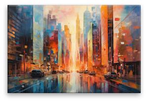 Obraz na plátne - Ulica New Yorku - 120x80 cm