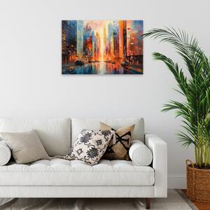 Obraz na plátne - Ulica New Yorku - 60x40 cm