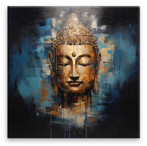 Obraz na plátne - Budha vo svetle - 40x40 cm