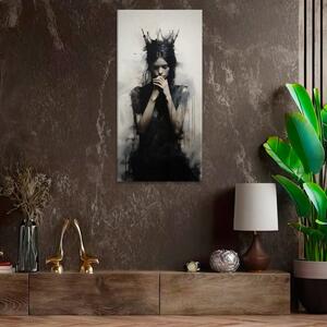 Obraz na plátne - Kráľovná temna - 30x60 cm