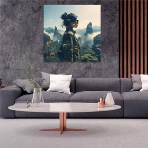 Obraz na plátne - Potulky Čínou - 40x40 cm