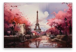 Obraz na plátne - Jesenný Paríž - 120x80 cm