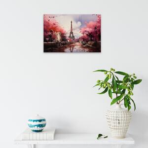 Obraz na plátne - Jesenný Paríž - 60x40 cm