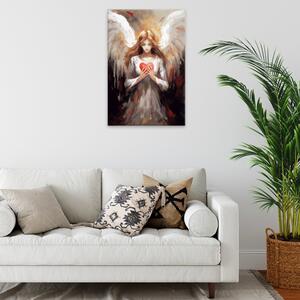Obraz na plátne - Anjel lásky 3 - 40x60 cm