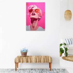Obraz na plátne - Päťdesiat odtieňov ružovej - 40x60 cm