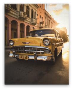 Obraz na plátne - Kubánska ulica - 40x50 cm