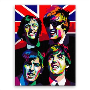 Obraz na plátne - The Beatles 02 - 30x40 cm