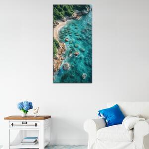 Obraz na plátne - Opustený ostrov - 30x60 cm