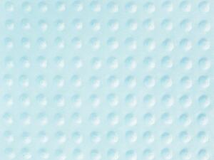 Detská látka Minky 3D bodky MKP-013 Ľadová modrá - šírka 150 cm