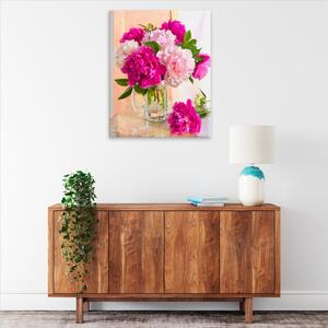Obraz na plátne - Sklenená váza - 40x50 cm