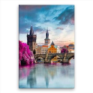 Obraz na plátne - Praha 02 - 40x60 cm