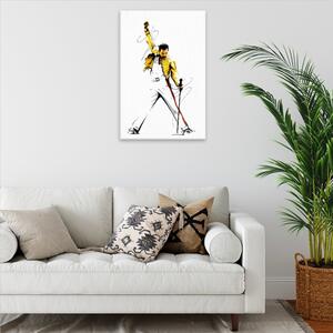 Obraz na plátne - Freddie Mercury 01 - 40x60 cm