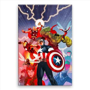 Obraz na plátne - Avengers comics - 40x60 cm