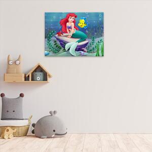 Obraz na plátne - Malá morská víla - 40x30 cm