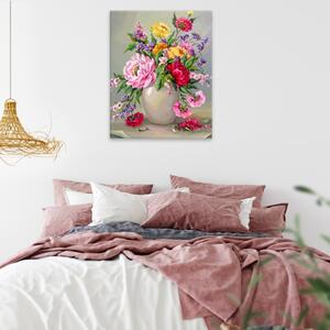 Obraz na plátne - Kvety, ktoré neuvädnú - 40x50 cm