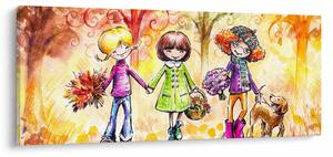 Obraz - Priateľstvo (120x50 cm)