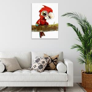 Obraz na plátne - Papagáj - 30x40 cm