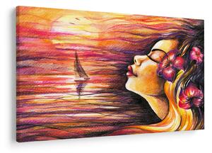 Obraz - Spomienky na leto (90x60 cm)