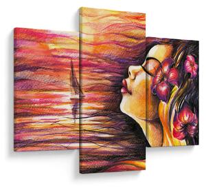 Obraz - Spomienky na leto (90x60 cm)