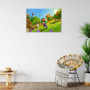 Obraz na plátne - Minecraft - 60x40 cm